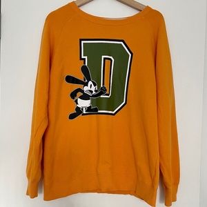 Vintage Tokyo Disney Resort Limited Oswald Sweatshirt sweater yellow M VTG